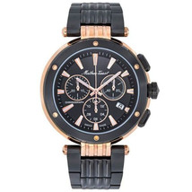 Mathey Tissot Men&#39;s Neptune Chrono Black Dial Watch - H912CHNR - £176.69 GBP