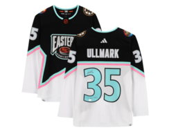 Linus Ullmark Autographed "1st ASG 2/4/23" Authentic All-Star Jersey Fanatics - $445.50