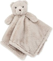 Okie Dokie Gray Tan Taupe Teddy Bear Lovey Security Blanket for Baby Plush - $59.38