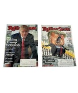 ROLLING STONE MAGAZINE #1244 Pres Donald Trump 9/24/15 &amp; Other 2017 Lot ... - $47.45