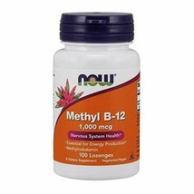 NOW Supplements, Methyl B-12 (Methylcobalamin) 1,000 mcg, Nervous System... - $13.64