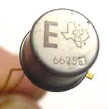 1 NOS Unknown Type TI E6625B NPN TO-39, 3 Pin Can Transistor Sencore Tes... - £2.36 GBP