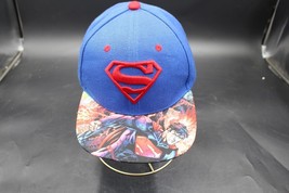 Six Flags Superman Adjustable Hat - Mens DC Comic book Baseball Cap - £10.09 GBP