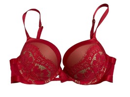 victoria’s secret very sexy  push up  Lace pigennant bra 34D - $29.69