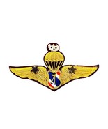 Border Patrol Master Class Royal Thai Police Freefall Parachutist, Wings... - $50.00