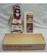 Vintage ARCO Gas Station Dolls of the World 7&#39;&#39; Sleep Eyes GREECE GIRL I... - $22.34 CAD