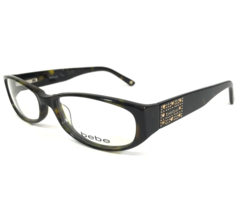 Bebe Eyeglasses Frames BB5002 Accessible Tortoise Rectangular Full Rim 53-15-135 - £44.10 GBP