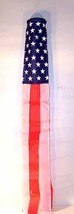 2 AMERICAN FLAG WINDSOCK cars buggy motorcycle bikes - £9.21 GBP