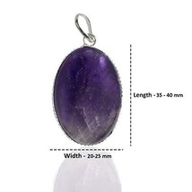 Certified AAA Quality Reiki Healing Stone Pendant Natural Crystal Stone Pendant - £29.57 GBP