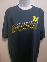 Michigan Wolverines Adidas T Shirt Size M Medium - £7.77 GBP