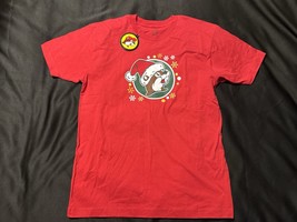 NWT Buc-ee’s Christmas T-Shirt Small Believe in the Magic Holiday 2023 B... - $20.95