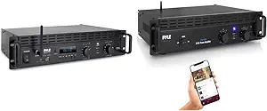 Pyle 2-Channel Bluetooth Power Amplifier, 2000W Bridgeable Rack Mount, L... - $430.99