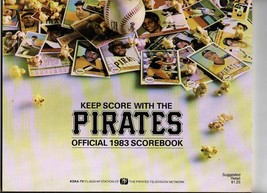 VINTAGE 1983 Pittsburgh Pirates Scorebook - $14.84