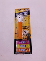 PEZ Trick or Treat GHOST Candy Dispenser With 3 Candy Flavors Best Befor... - $7.70