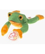 Ty Beanie Baby: Smoochy the Frog The Frog 1997 ** MANY Tag ERRORS ** PVC! - £81.27 GBP
