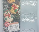 Wilton Snowman Pop Cookie Candy Treat Baking Pan Mold Christmas Holiday ... - $9.76