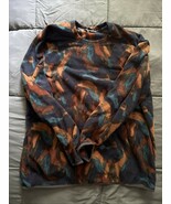 Eddie Bauer Fleece XL Pullover Multi Color - $354.61 MXN