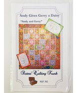 Andy And Gerry Daisy Quilt Pattern 55&quot; X 74&quot; Sisters Quilting Trunk SQT302 - £9.33 GBP