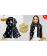Satin Scarf 35x35 Premium Silk Wrap, Lightweight, Vibrant, and Free Ship... - $49.26 CAD