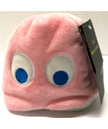 Pac Man PINKY 5&quot; REVERSIBLE Pink Ghost Plush Kidrobot Figure - $33.85 CAD