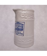 Red Wing Stoneware Cherry Band Pitcher 1914 August J Becker - $48.95