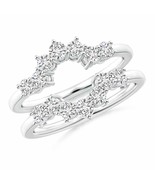 ANGARA 1 Ct Natural Diamond Sunburst Ring Wrap for Women, Girls in 14K Gold - £1,753.34 GBP