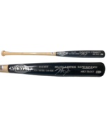 Mike Trout Autographed 2016 MVP Engraved Game Model Bat MLB Authentic LE 27 - £1,271.26 GBP