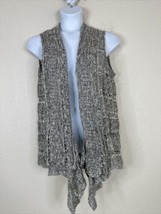 NWT Avenue Womens Plus Size 18/20 (1X) Gray  Knit Open Front Shrug Sleeveless - £15.31 GBP