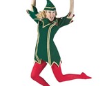 Women&#39;s Deluxe Elf Theater Costume, Green, Large - £159.36 GBP+