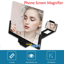 2023 Newest Version 14&quot; Phone Screen Magnifier 3D Video Amplifier Foldable Stand - £22.92 GBP