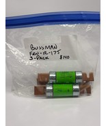 3-Pack Eaton FRN-R-175 Bussmann Fusetron Class RK5 Fuses - €114,49 EUR