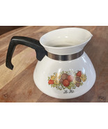 Corning Ware Spice of Life Stove Top 6 Cup Coffee Tea Pot P-104 No Lid - €12,16 EUR