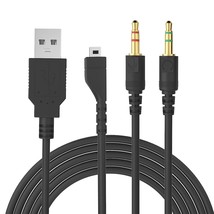 Arctis 7 Audio Replacement Cable Cord For Steelseries Arctis 3, Arctis 5... - £21.64 GBP