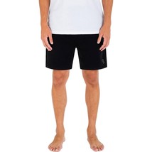 Hurley Men&#39;s Icon Boxed Fleece Shorts, BLACK, XXL - £21.79 GBP