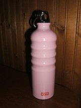 OGGI Water Bottle Bicycle Mug Pink Twist Off Lid w/Clip Attachment - £6.28 GBP