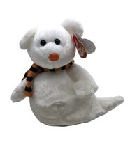 TY Beanie Babies Quivers The Ghost Halloween 6 inch DOB 10/21/2002 - $8.95