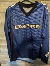 Empire Prevail Limited 20th Anniv Paintball Playing Jersey Navy Blue  - Large L - £39.34 GBP