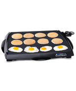 Tilt &#39;N&#39; Drain Big Griddle Electric Cool-Touch Griddle 07046 - $133.42 CAD