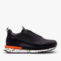 The Milford Black Leather Men Sneaker image 3
