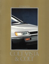 1992 Plymouth COLT sales brochure catalog US 92 VISTA GL SE - £4.70 GBP