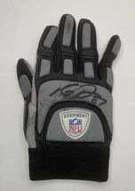 Kellen Davis signed CHICAGO BEARS Game Used issued Glove Auto Michigan S... - $139.59 CAD