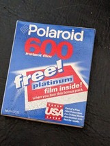 Polaroid 600 Platinum Instant 10 photos Film Exp 01/1999 NEW - $12.78