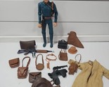 Marx Johnny West Captain Maddox Action Figure 1960s With Lot Of Accessories - £78.17 GBP