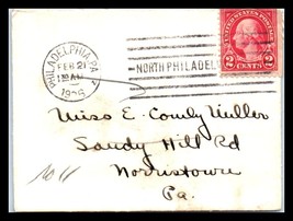 1926 PENNSYLVANIA Cover - Philadelphia (North Phila) to Norristown, PA Q6 - £2.35 GBP