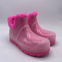 UGG Raincloud Clear Waterproof Rain Boot Taffy Pink 1132070 Women’s Size 6 - £70.57 GBP