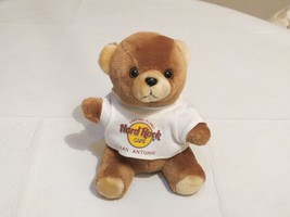 Hard Rock Cafe Save the Planet San Antonio brown bear RARE T shirt wearing - £12.85 GBP