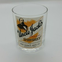 Jack Daniels Uncle Jacks Straight Whiskey 2002 Shot Glass Collectable - $19.22