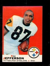 1969 Topps #111 Roy Jefferson Ex Steelers *X87505 - £3.68 GBP