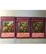 3x NATURIA EXTERIO 1ST ED SECRET RARE MINT/NM HA04-EN055 YUGIOH! Cards - £31.97 GBP