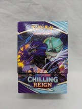 **EMPTY BOX** Pokémon TCG Sword And Shield Chilling Reign Build And Battle Box - £15.59 GBP